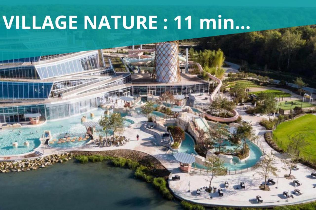Ferrières-en-Brie King Size Bed - Free Private Parking - Garden & Terrace - 14Min From Disneyland מראה חיצוני תמונה